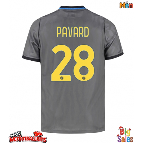Inter Milan Benjamin Pavard #28 Replica Third Stadium Shirt 2026-27 Short Sleeve